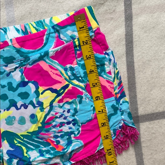 Lilly Pulitzer Pink Cocoa Shorts Size Medium - Picture 11 of 14